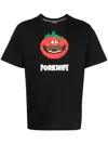 Mostly Heard Rarely Seen Forknife Cotton T-shirt In Black