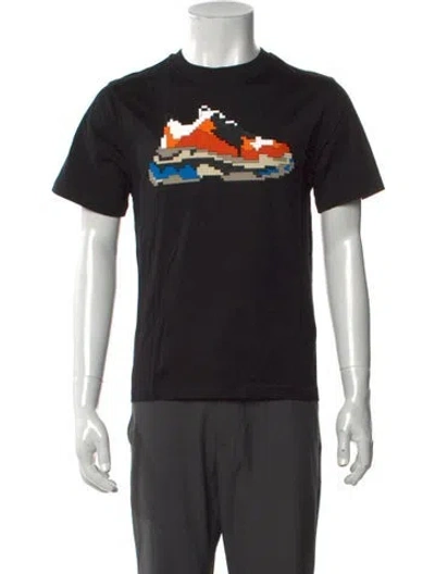 Pre-owned Mostly Heard Rarely Seen Graphic Print Crew Neck T-shirt W/ Tags In Black