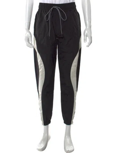 Pre-owned Mostly Heard Rarely Seen Graphic Print Joggers W/ Tags In Black