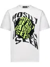 Mostly Heard Rarely Seen Logo-print Cotton T-shirt In White