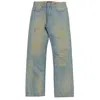 Mostly Heard Rarely Seen Men's Destroyed Jeans In 400 Blue In Multi