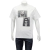 MOSTLY HEARD RARELY SEEN MOSTLY HEARD RARELY SEEN MEN'S MUG SHOT T-SHIRT IN OFF-WHITE