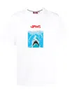 Mostly Heard Rarely Seen Sharkbite Cotton T-shirt In White