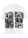 Mostly Heard Rarely Seen Tactical Panelled T-shirt In Multicolour