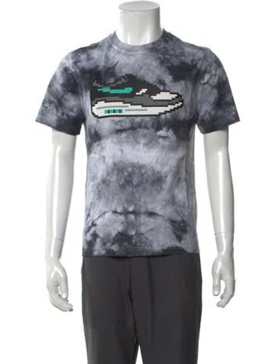 Pre-owned Mostly Heard Rarely Seen Tie-dye Print Crew Neck T-shirt W/ Tags In Multicolor