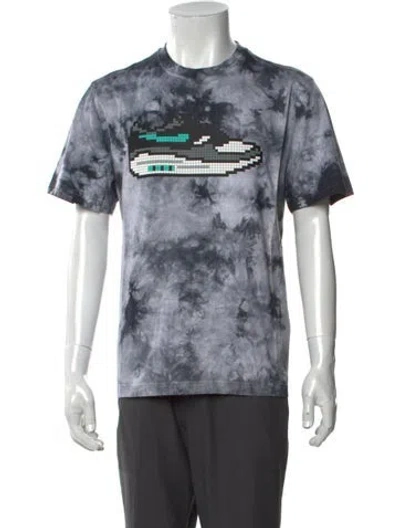Pre-owned Mostly Heard Rarely Seen Tie-dye Print Crew Neck T-shirt W/ Tags In Multicolor