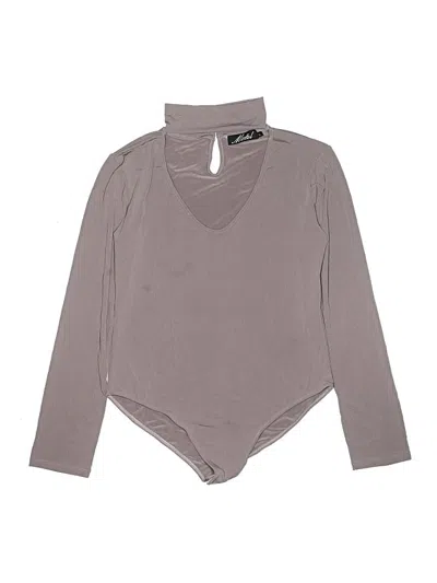 Pre-owned Motel Bodysuit In Gray
