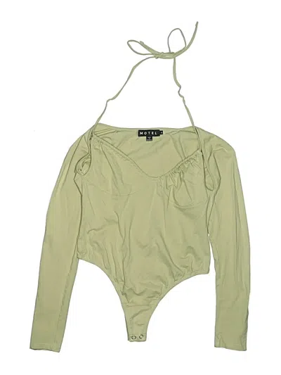 Pre-owned Motel Bodysuit In Green