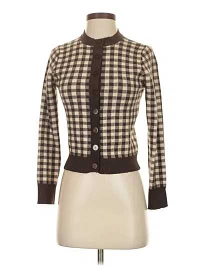 Pre-owned Motel Cardigan Sweater In Brown