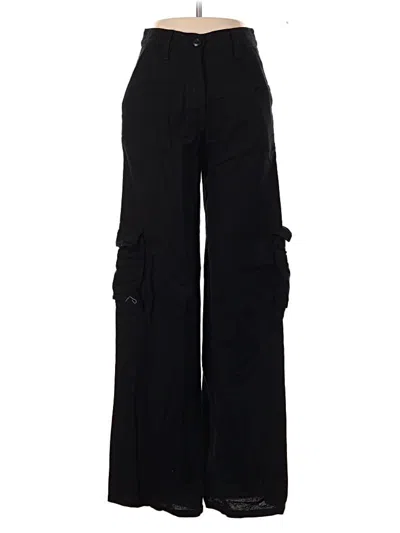 Pre-owned Motel Cargo Pants In Black