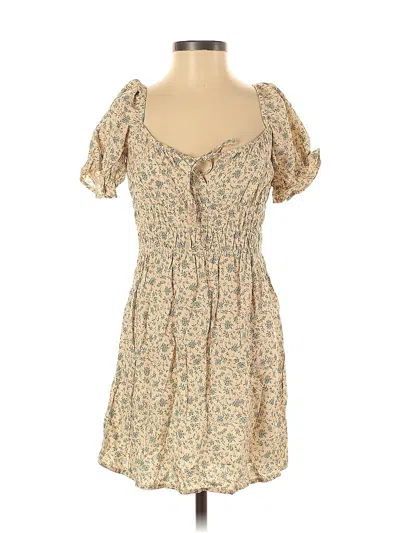 Pre-owned Motel Casual Dress In Brown