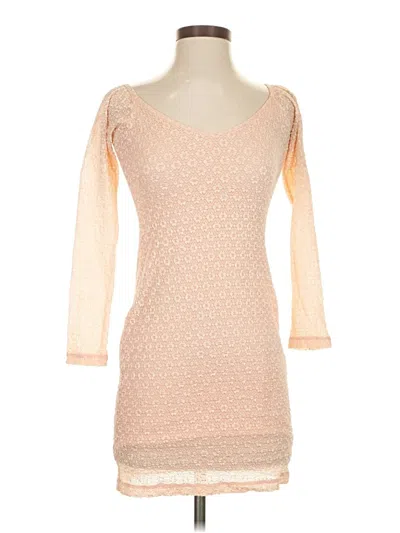 Pre-owned Motel Casual Dress In Brown