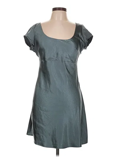 Pre-owned Motel Casual Dress In Gray