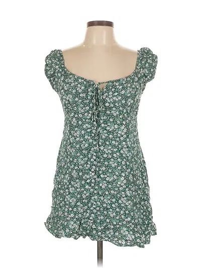 Pre-owned Motel Casual Dress In Green