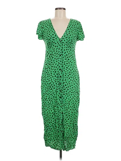 Pre-owned Motel Casual Dress In Green