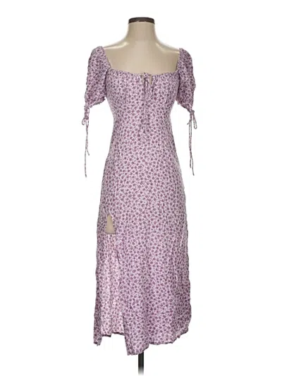 Pre-owned Motel Casual Dress In Purple