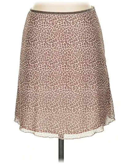 Pre-owned Motel Casual Skirt In Brown