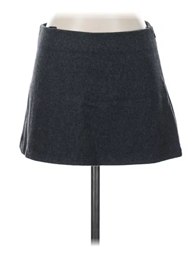 Pre-owned Motel Casual Skirt In Gray