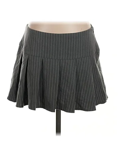 Pre-owned Motel Casual Skirt In Gray