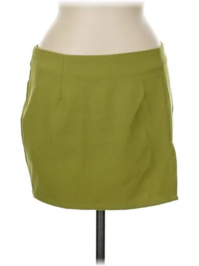 Pre-owned Motel Casual Skirt In Green