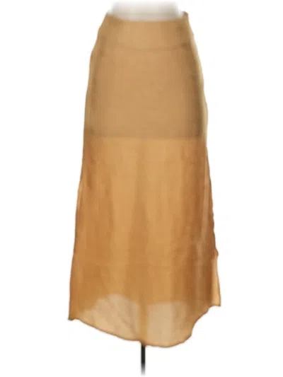 Pre-owned Motel Casual Skirt In Tan