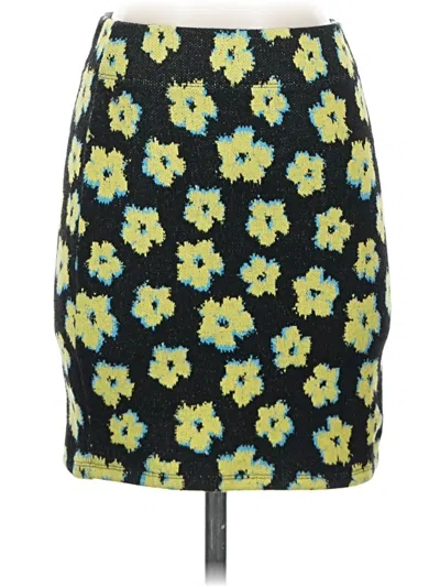 Pre-owned Motel Casual Skirt In Yellow