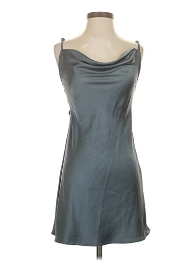 Pre-owned Motel Cocktail Dress In Gray