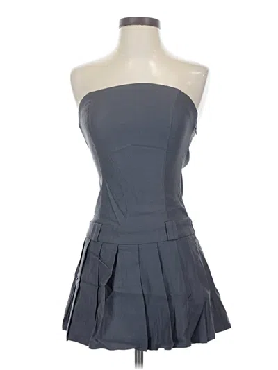 Pre-owned Motel Cocktail Dress In Gray