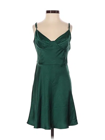 Pre-owned Motel Cocktail Dress In Green