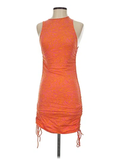 Pre-owned Motel Cocktail Dress In Orange