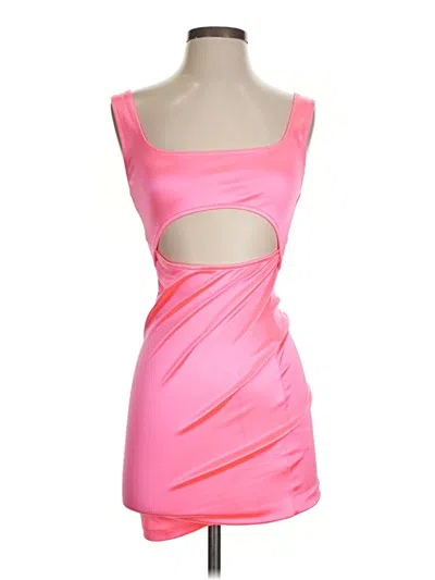 Pre-owned Motel Cocktail Dress In Pink
