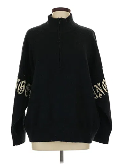Pre-owned Motel Fleece Jacket In Black