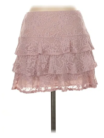 Pre-owned Motel Formal Skirt In Pink