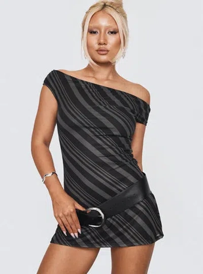 Motel Hari Mini Dress In Black