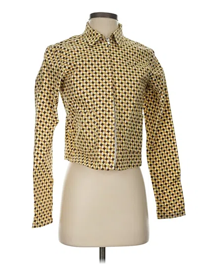 Pre-owned Motel Jacket In Gold