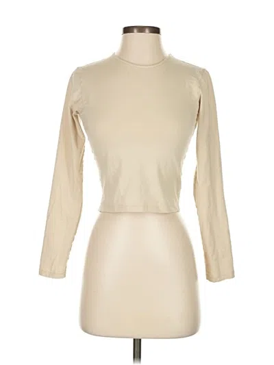 Pre-owned Motel Long Sleeve Turtleneck In Brown