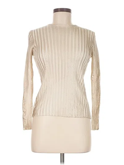 Pre-owned Motel Long Sleeve Turtleneck In White