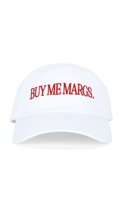 Motel Margarita Buy Me Margs Dad Hat In White