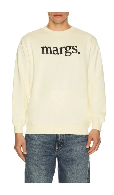Motel Margarita Margs. Crewneck Sweatshirt In Neutral