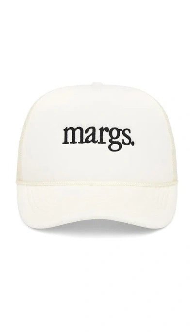 Motel Margarita Margs. Trucker Hat In Cream
