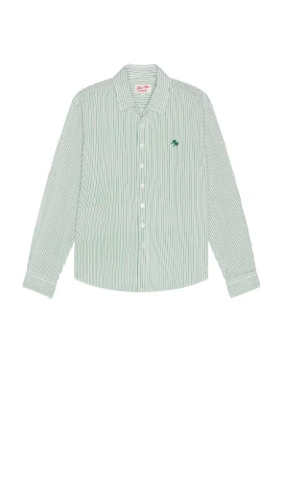 Motel Margarita Newport Long Sleeve Button Up Shirt In Gray