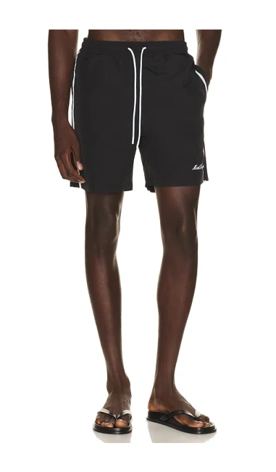 Motel Margarita Pacific Swim Trunks In Black