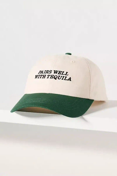 Motel Margarita Pairs Well Baseball Cap In Green