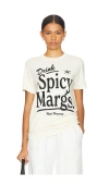 Motel Margarita Spicy Margs. Tee In Ivory