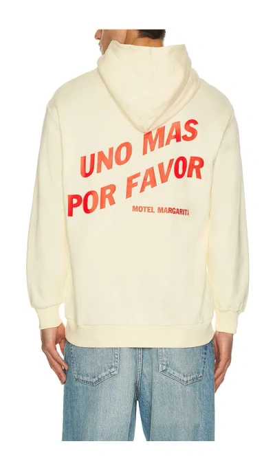 Motel Margarita Uno Mas Hoodie In Neutral