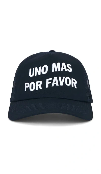 Motel Margarita Uno Mas Trucker Hat In Black