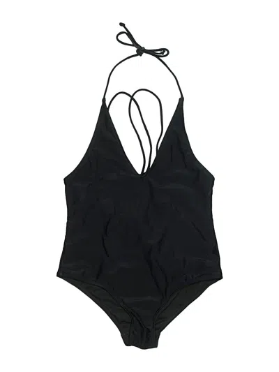Pre-owned Motel One Piece Swimsuit In Black