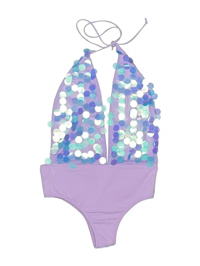 Pre-owned Motel One Piece Swimsuit In Purple