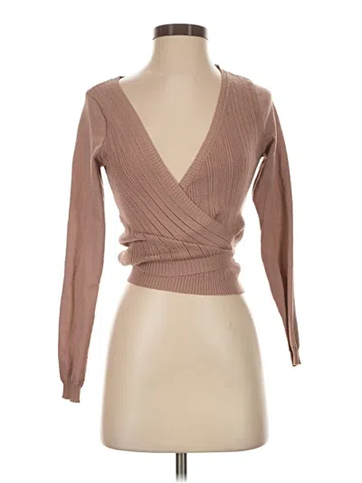 Pre-owned Motel Pullover Sweater In Tan