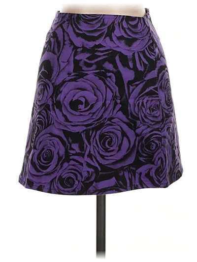 Pre-owned Motel Rocks Formal Skirt In Purple